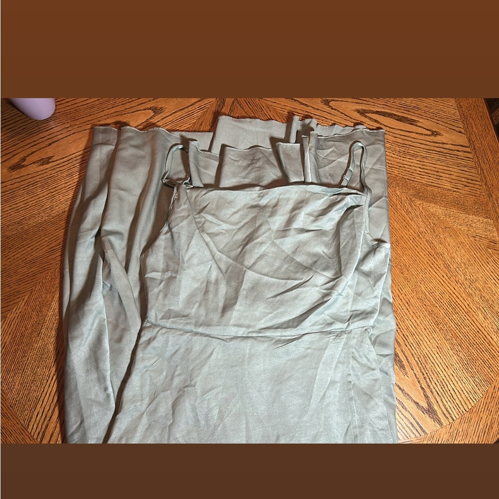 Sage dress